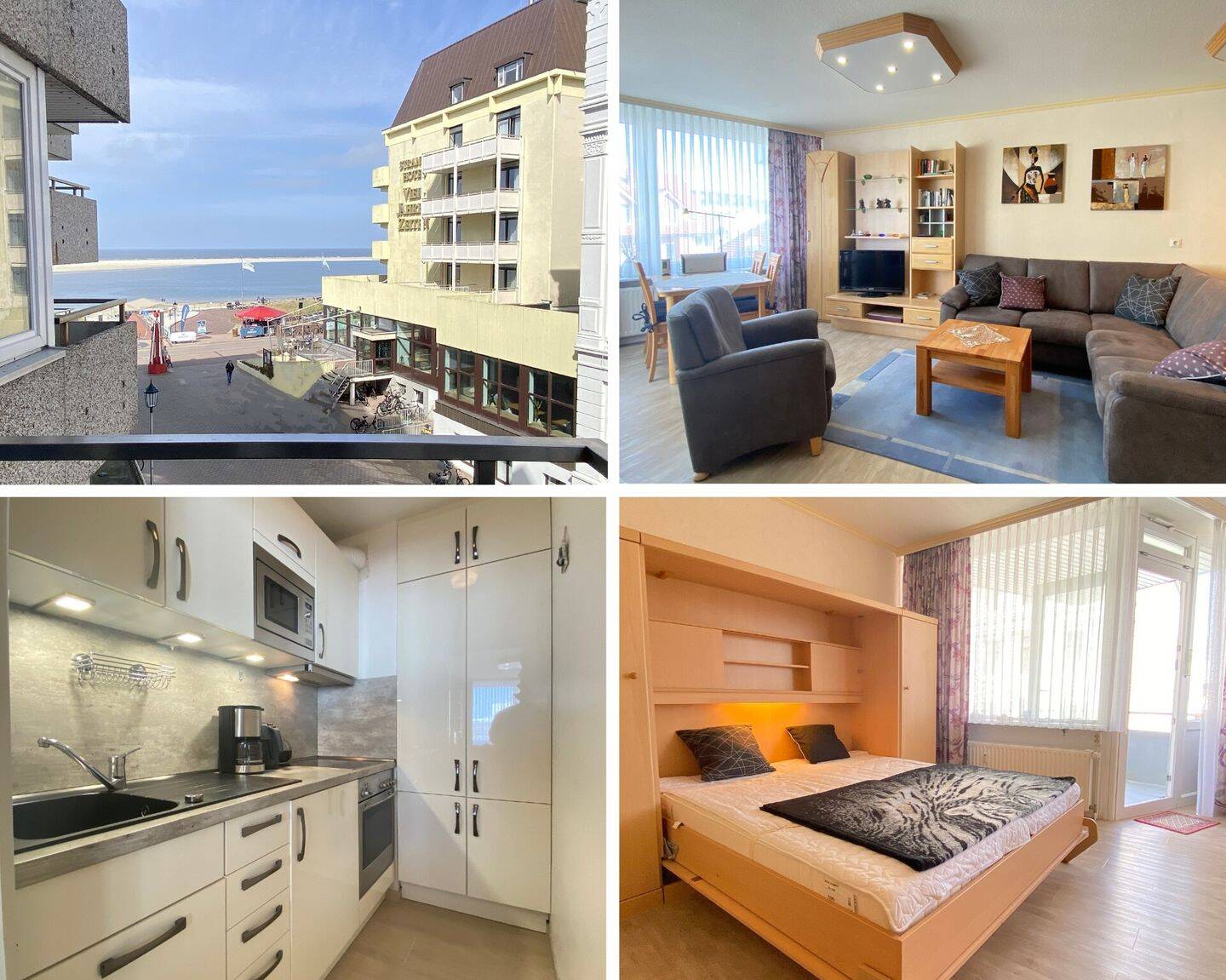 Ferienwohnung mit Meerblick 80 Meter zum Strand, 26757 Borkum