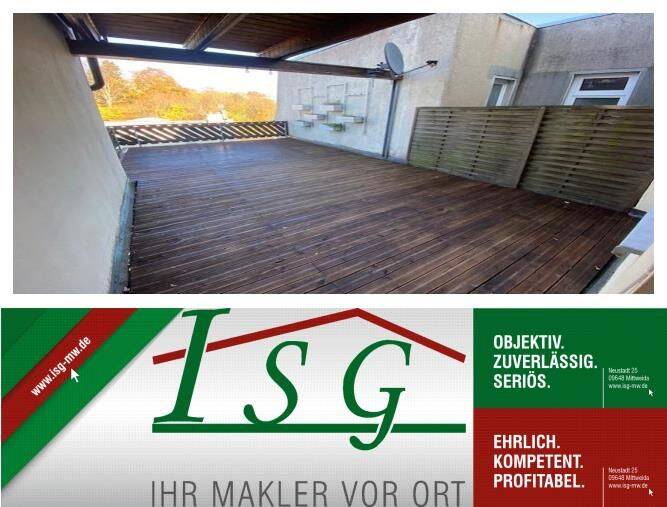AB 01.01.2027 – 4-Raum Wohnung mit großer Dachterrasse sucht neuen Mieter!, 9648 Mittweida