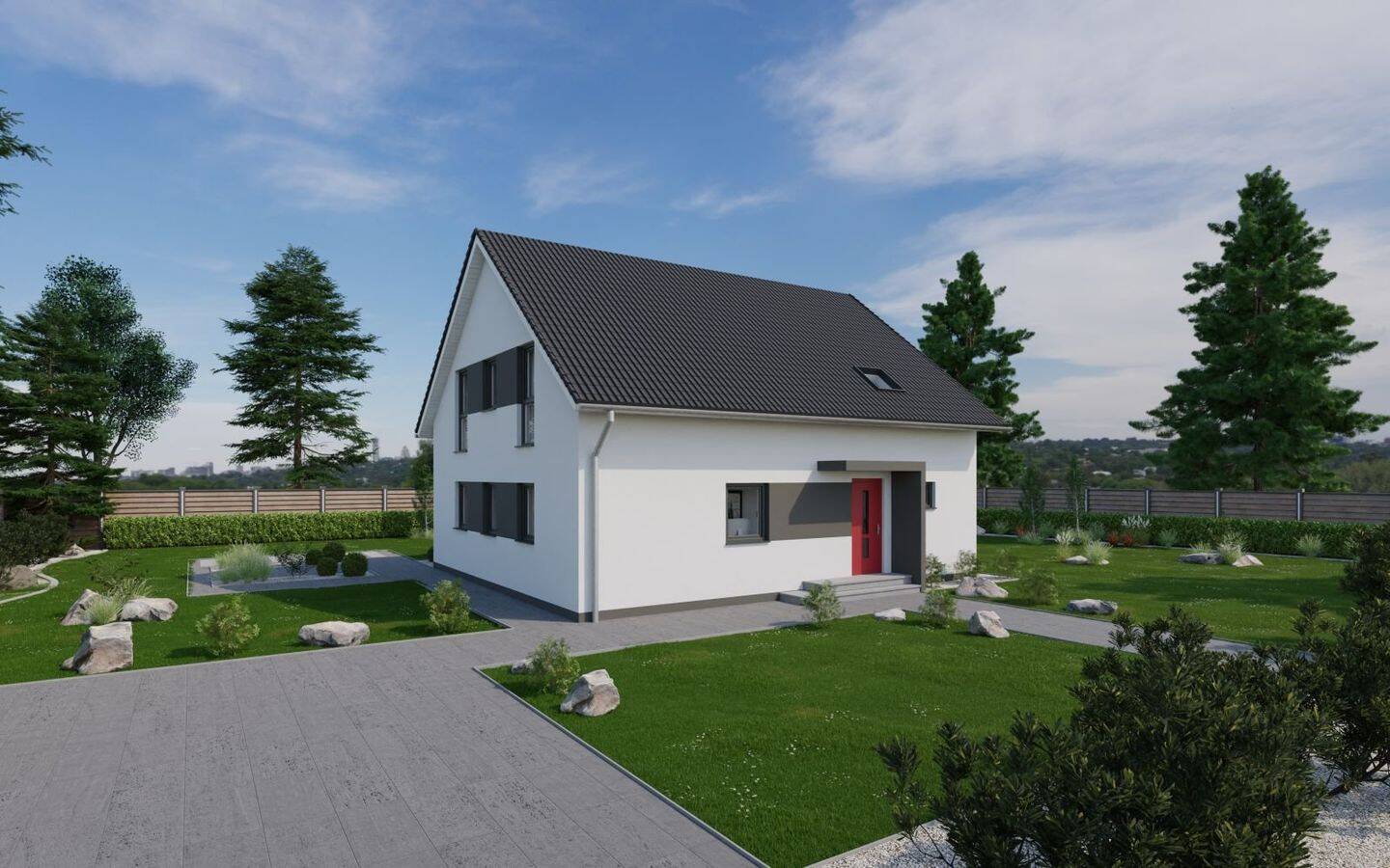 Individuell geplantes Einfamilienhaus in Pottenstein mit FastFertigPlus Ausbaustufe, 91278 Pottenstein