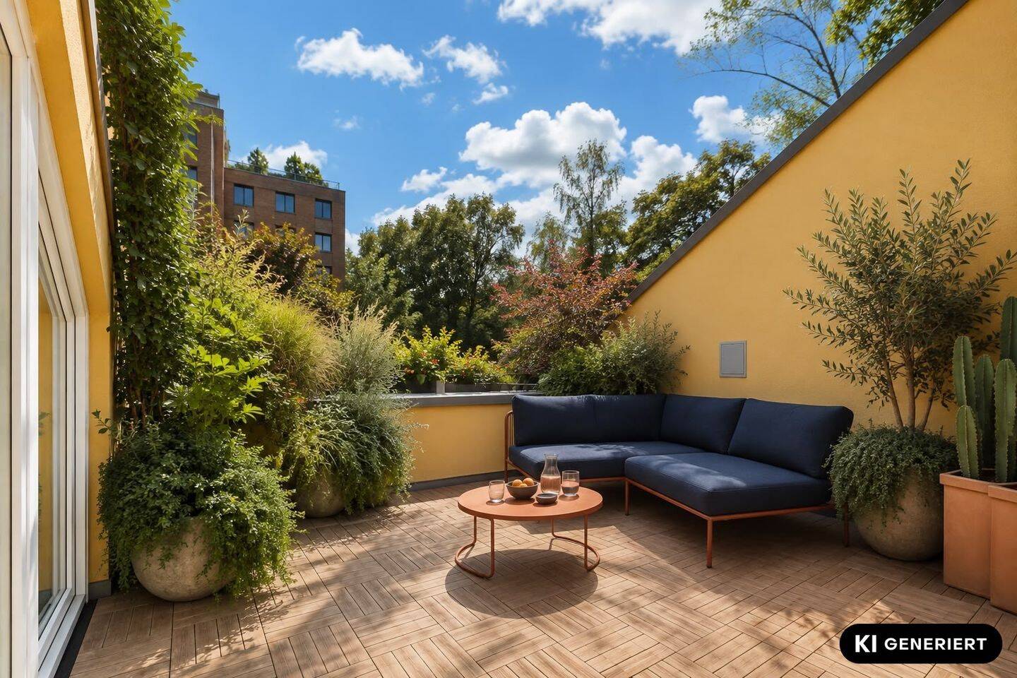 Sonnige 2-Zimmer-Wohnung mit großer Balkonterrasse, Tiefgaragenstellplatz und Spreenähe, 10557 Berlin (Mitte Hansaviertel Moabit Tiergarten)