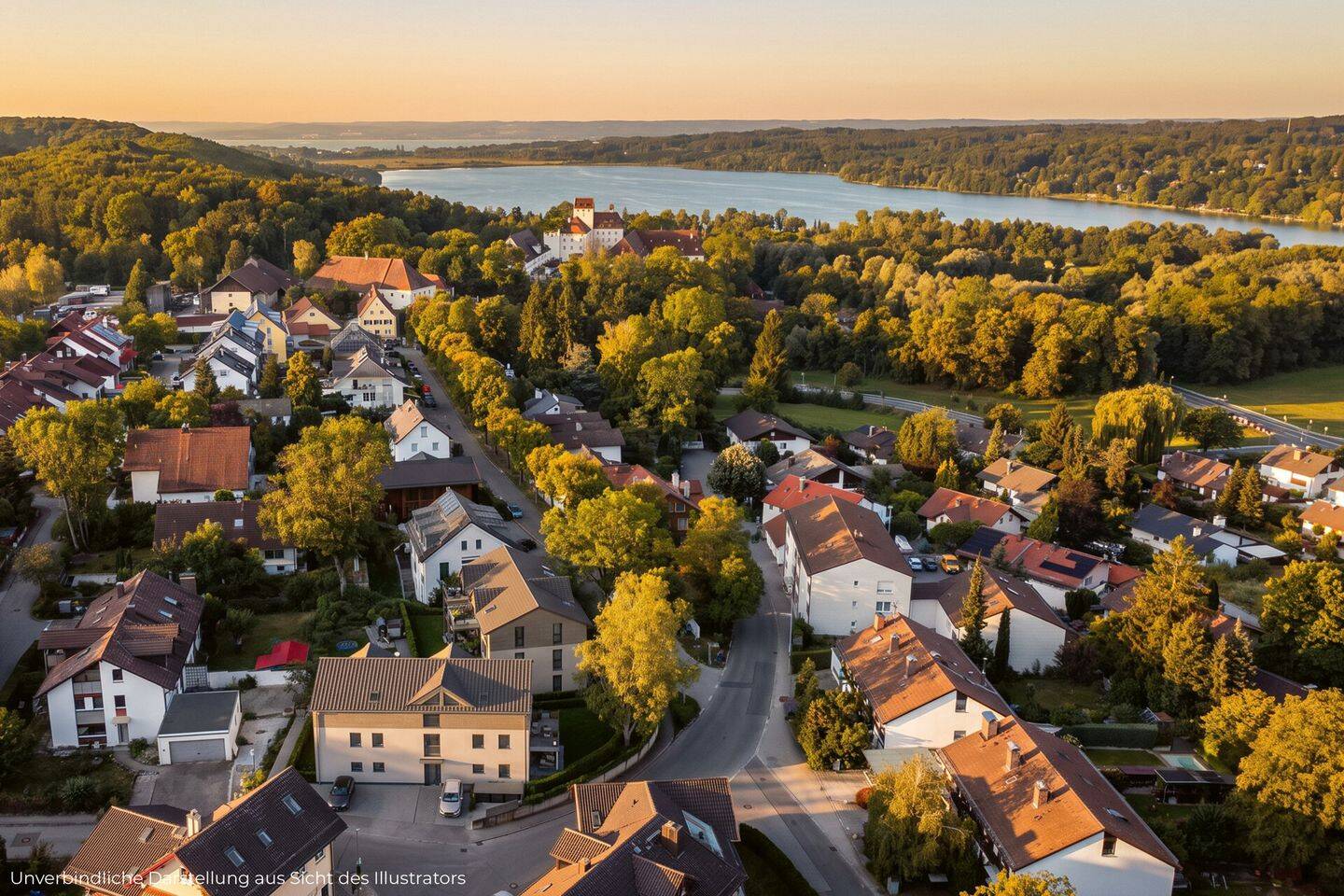 hubertus.zwoa – Exklusive 3-Zimmer-Dachgeschosswohnung im Fünfseenland, 82229 Seefeld