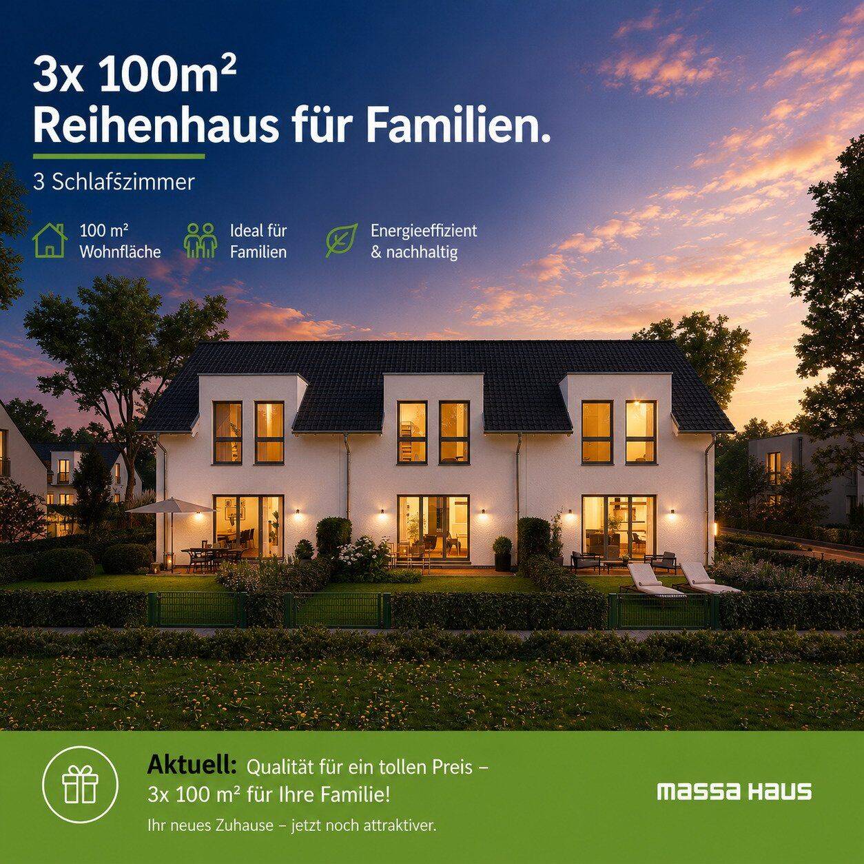 3er Reihenhaus – Außen fertig – Innen selber machen, 88529 Zwiefalten
