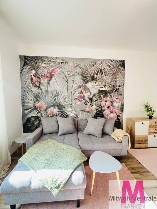 Exklusive, frisch sanierte und möblierte 2-Zimmerwohnung in zentraler Lage in Nürnberg, 90459 Nürnberg