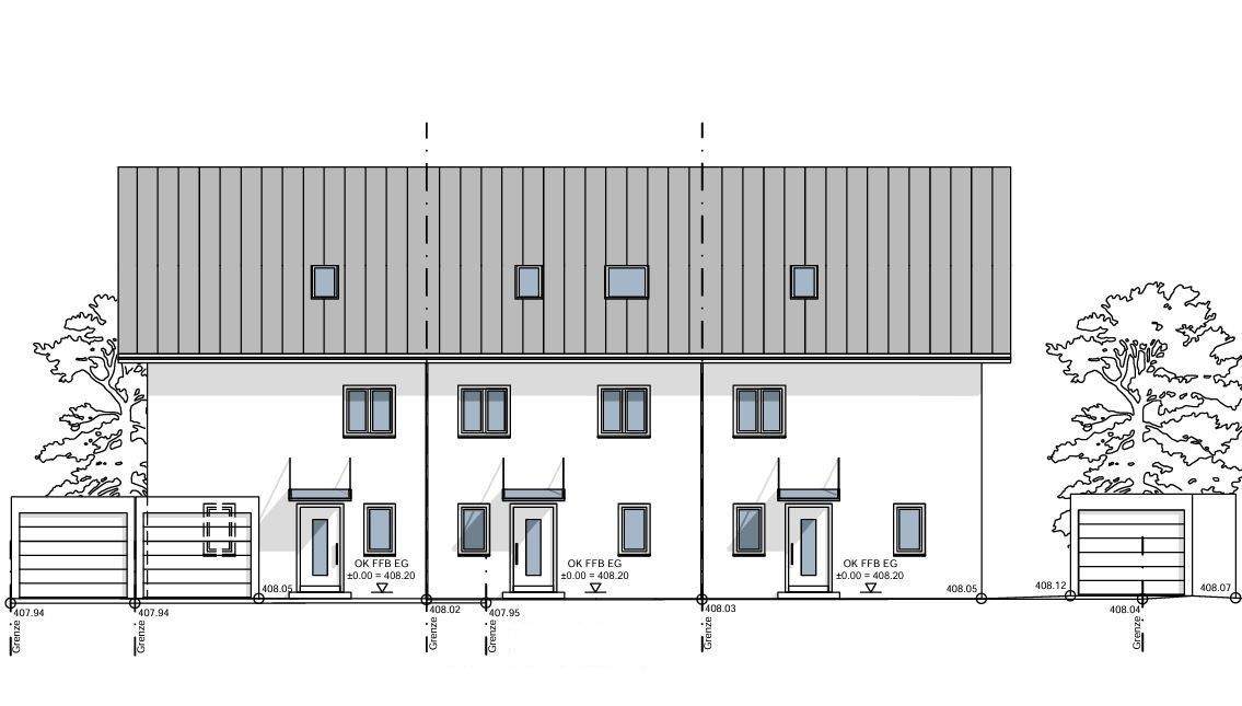 Neubau Reihenmittelhaus mit PV Anlage in begehrter Lage von Mühldorf Nord !, 84453 Mühldorf a. Inn