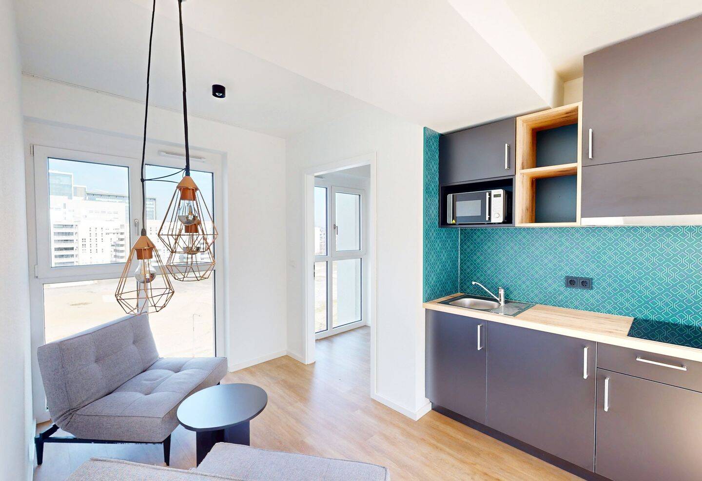 Hochwertig möblierte 1-Zimmer-Wohnung, 60528 Frankfurt am Main (Niederrad Sachsenhausen Schwanheim)