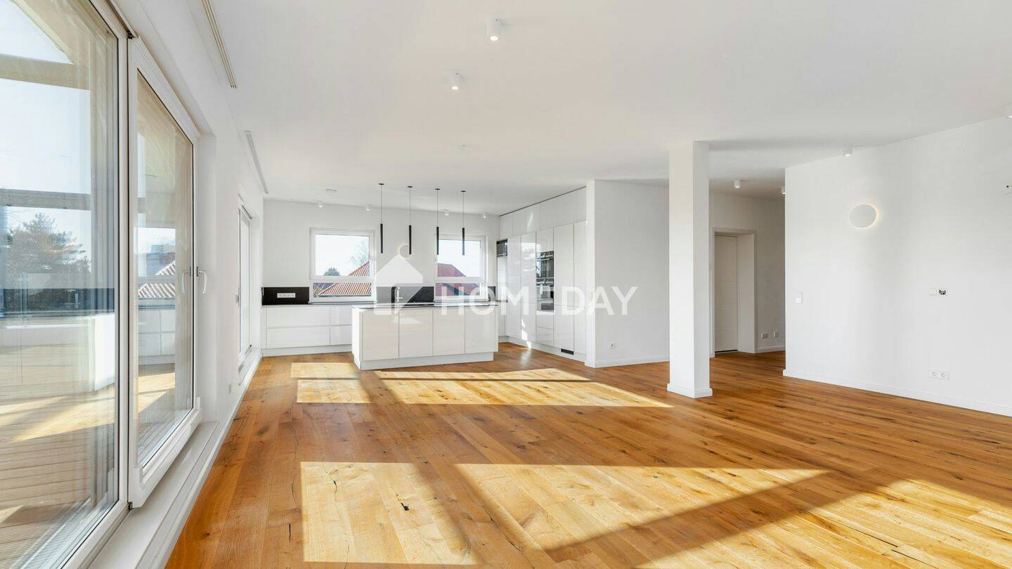 Exklusives Penthouse mit drei Dachterrassen – stilvolle Großzügigkeit in naturnaher Bestlage, 38442 Wolfsburg (Ehmen Fallersleben Mörse Sandkamp Sülfeld)