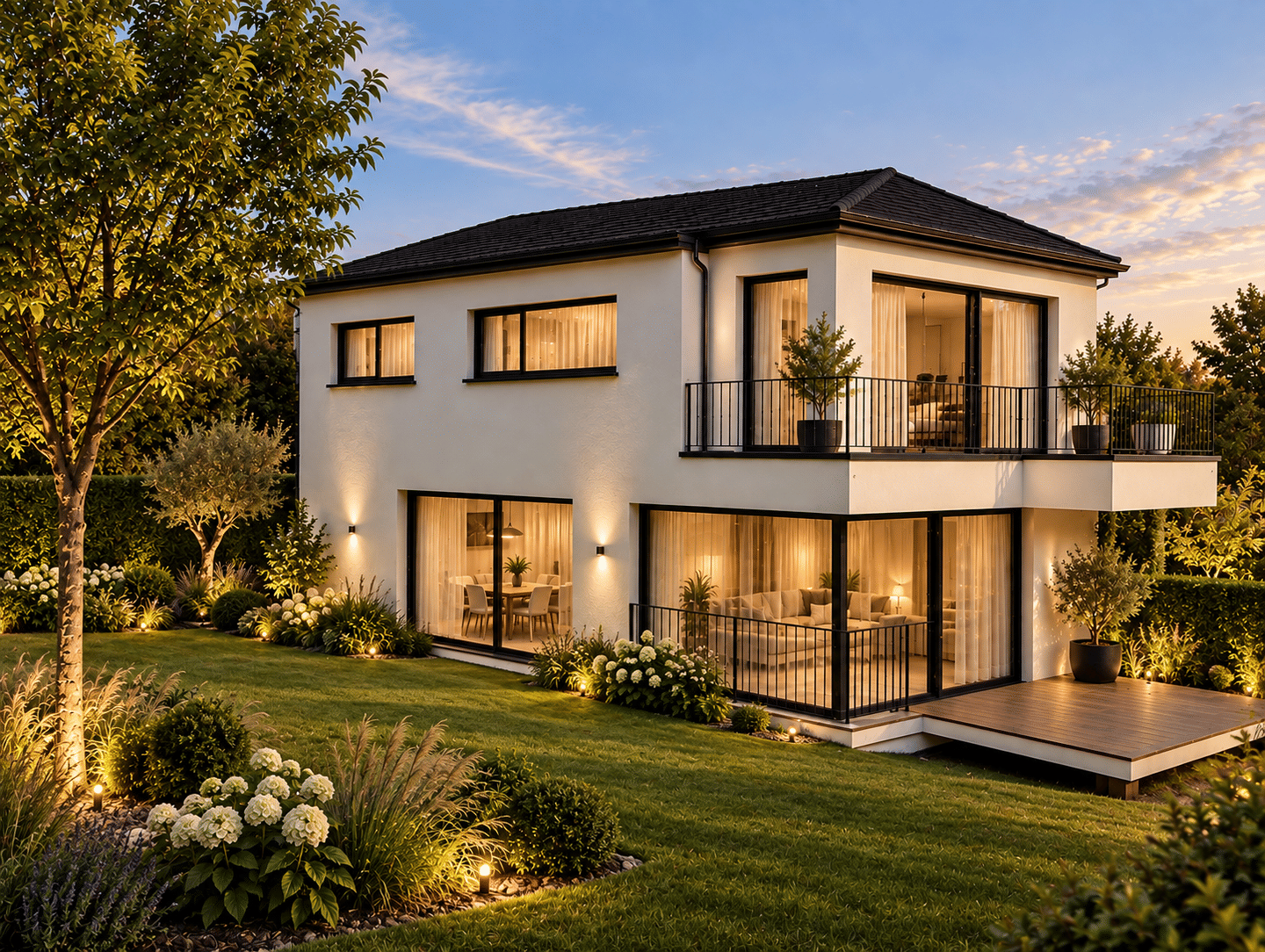 Klare Architektur. Viel Privatsphäre. Neubau in Starnberg., 82319 Starnberg