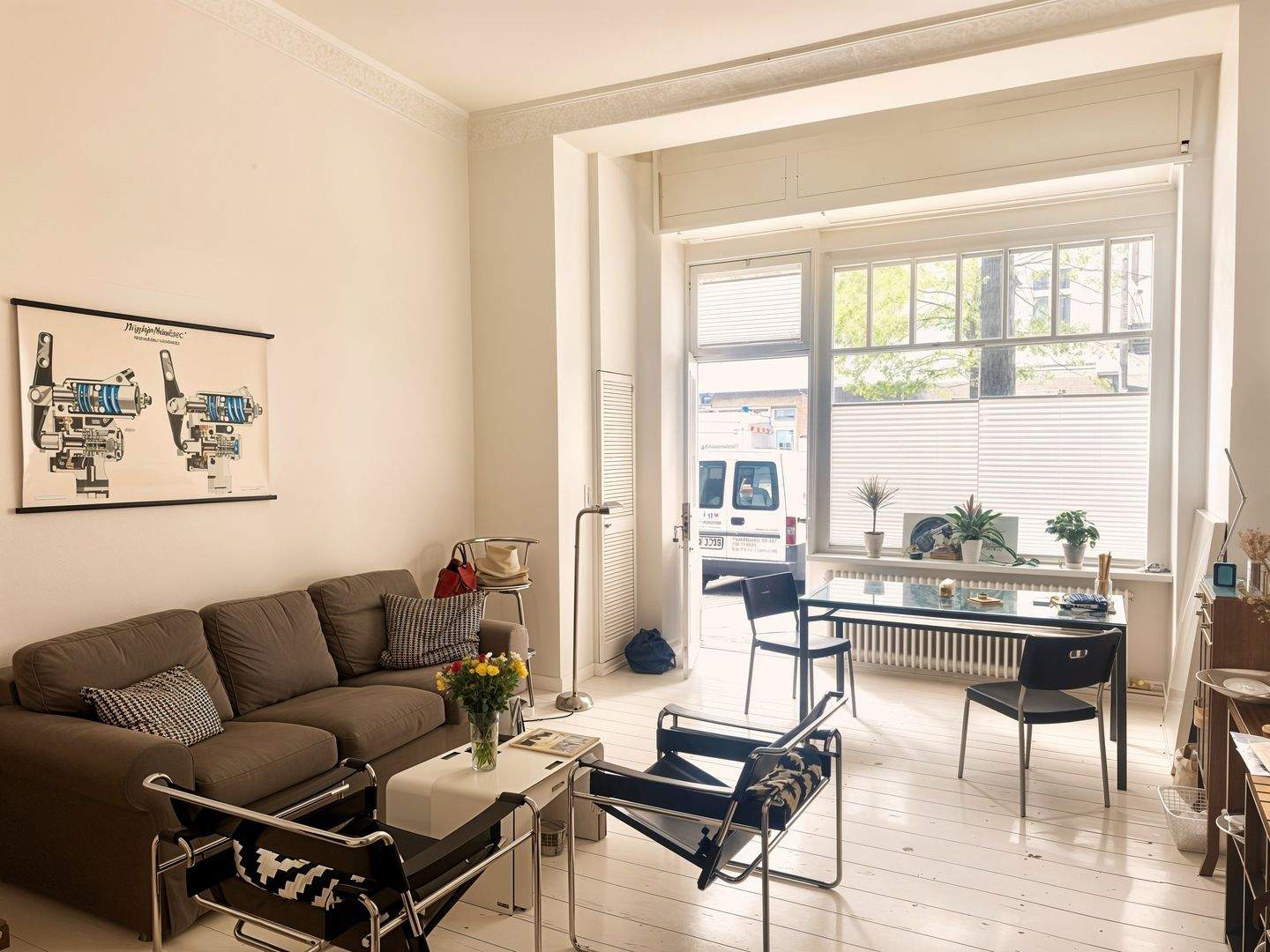 Wohnen, arbeiten, vermieten – Modernisiertes Ladenbüro als Wohnung nutzbar, 10717 Berlin (Charlottenburg-Wilmersdorf Wilmersdorf)