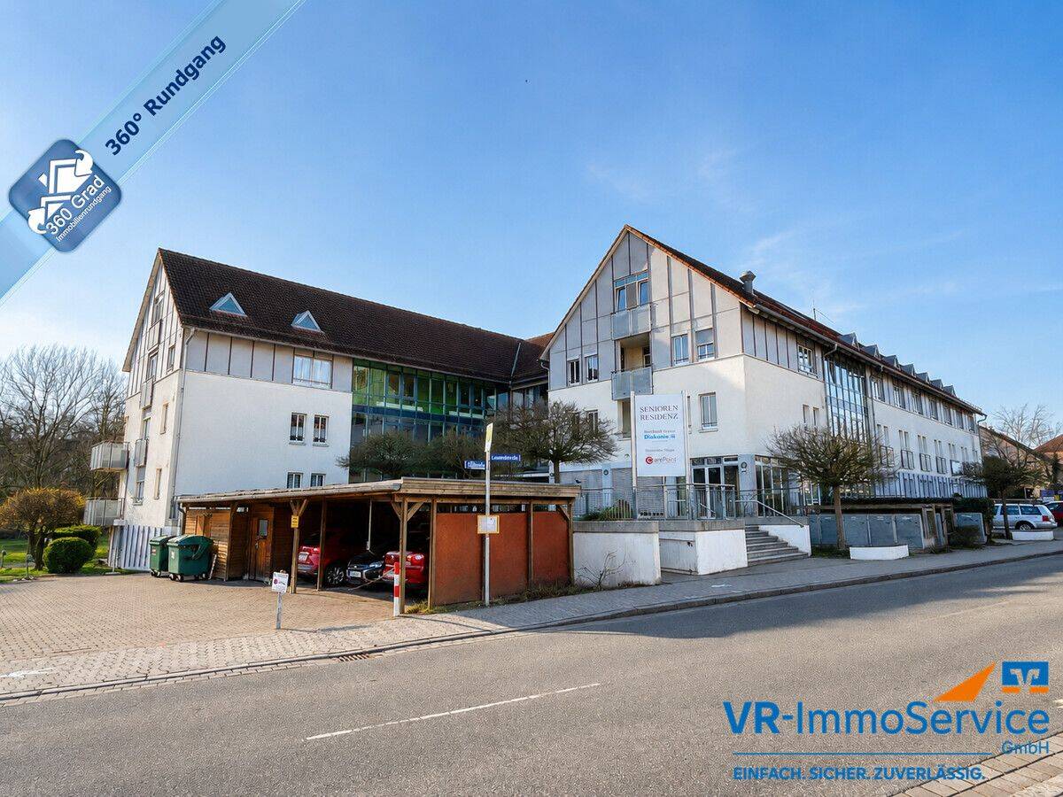Für’s Wohnen im Alter vorsorgen oder erst vermieten – 2-Zimmer-Seniorenwohnung in Dietenhofen, 90599 Dietenhofen