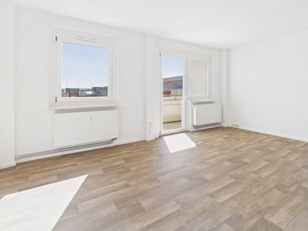 3-Raum-Wohnung mit Balkon auf dem südlichen Sonnenberg, 9130 Chemnitz (Hilbersdorf Sonnenberg Yorckgebiet Zentrum)