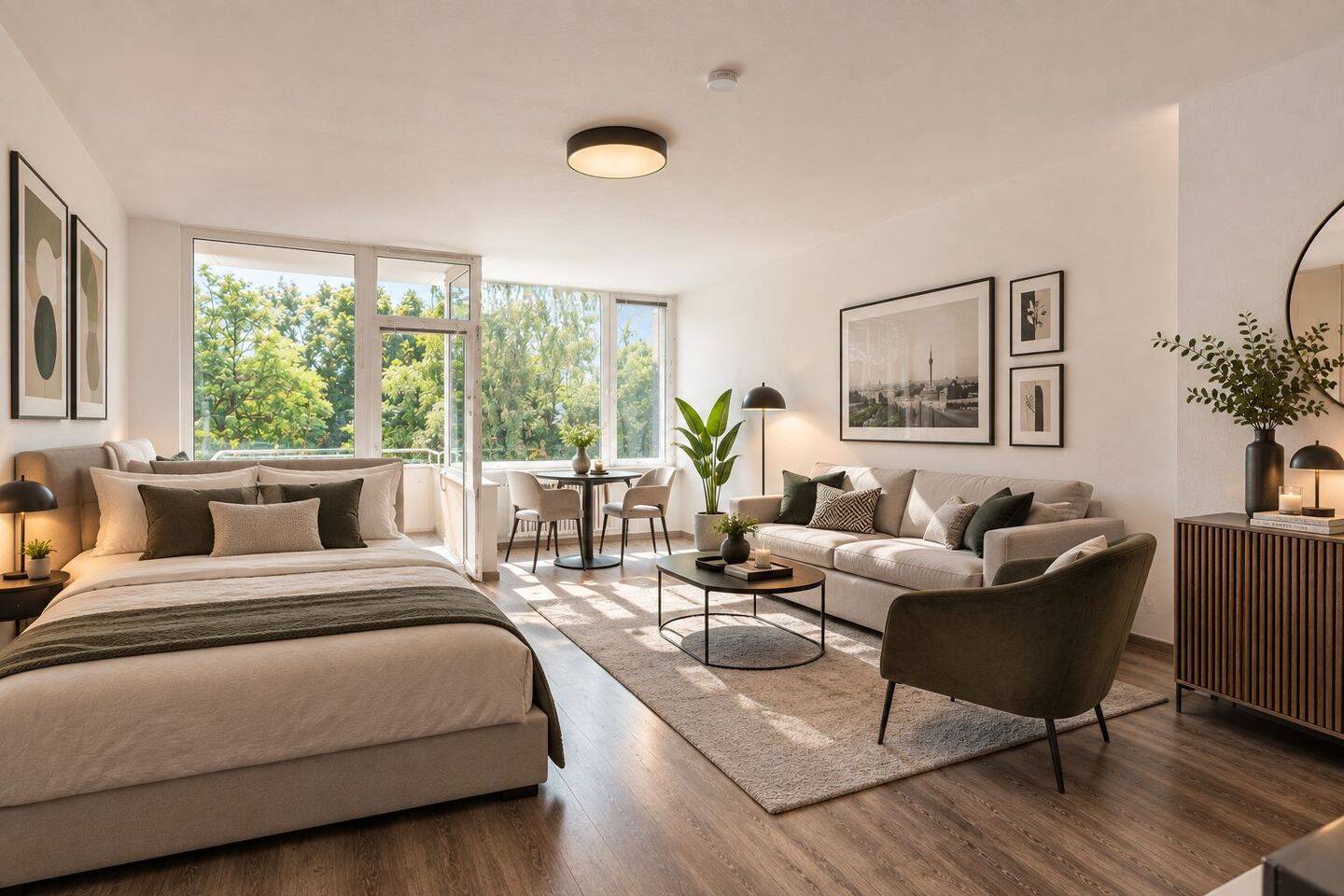 Charmantes Studio-Apartment mit Balkon und Stellplatz, 10587 Berlin (Charlottenburg-Wilmersdorf Charlottenburg)