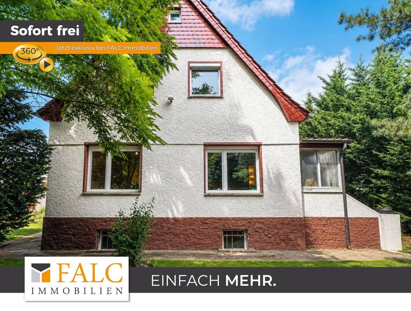 Renovierungsbedürftiges Einfamilienhaus mit viel Platz, Pool, Doppelgarage und Schuppen, 12589 Berlin (Treptow-Köpenick Hessenwinkel Rahnsdorf Wilhelmshagen)