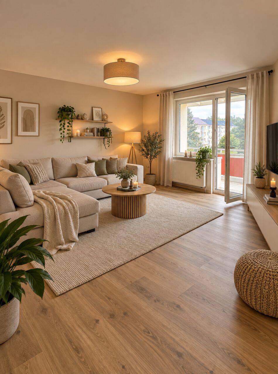 3-Raum-Wohnung im Wohngebiet Forstberg – 2 Balkone, großes Bad & geräumige Küche, 99974 Mühlhausen/Thüringen