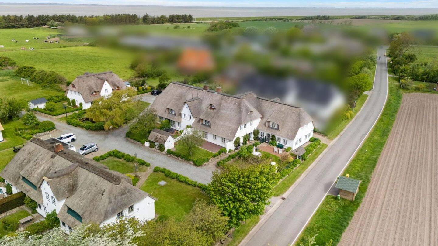 Hyggelige Dreizimmer-Ferienwohnung unter Reet, 25938 Dunsum