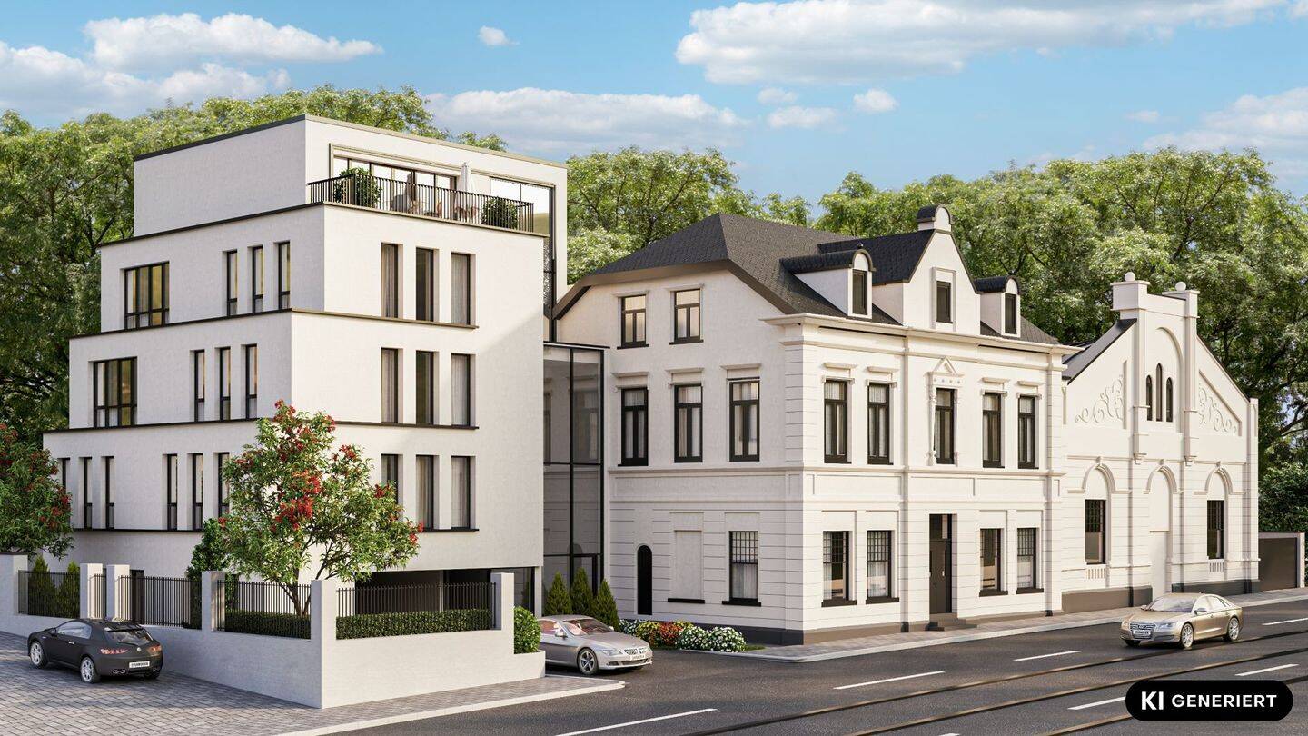 Dachgeschosswohnung mit zwei Balkonen in der denkmalgeschützten Löwenburg, 40629 Düsseldorf (Gerresheim Grafenberg Hubbelrath Ludenberg Rath)