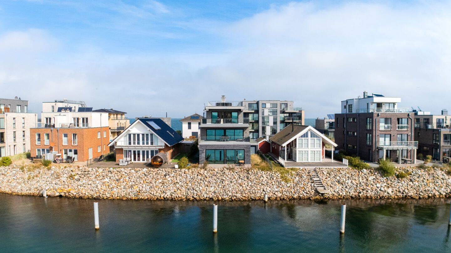 Wasserlage: 2 Eigentumswohnungen inkl. Dachterrasse und 360° Panoramablick über die Ostsee, 24376 Kappeln