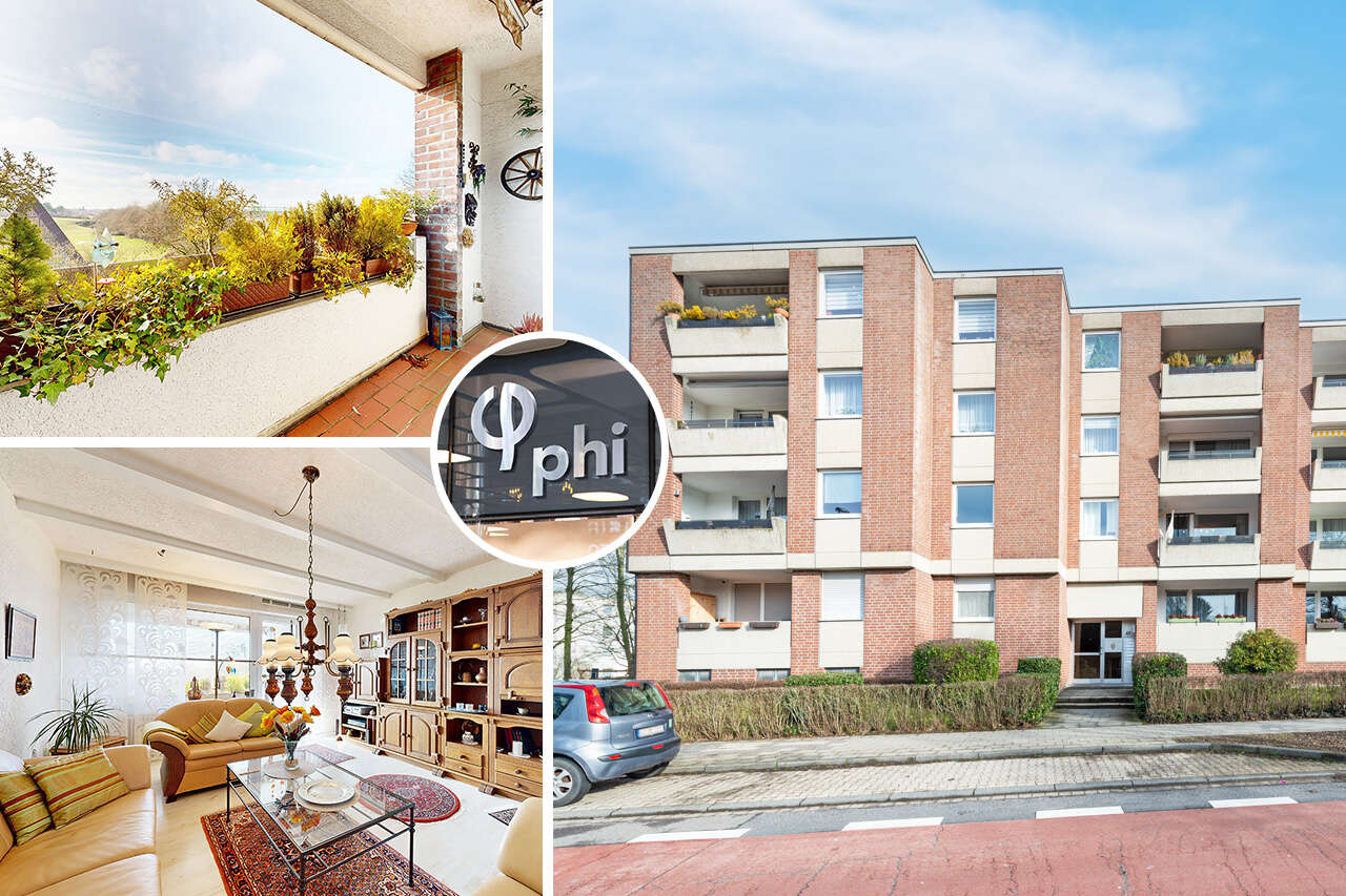 PHI AACHEN – Gepflegte Wohnetage mit sonnigem Balkon und Stellplatz in gefragter Lage von Aachen!, 52078 Aachen