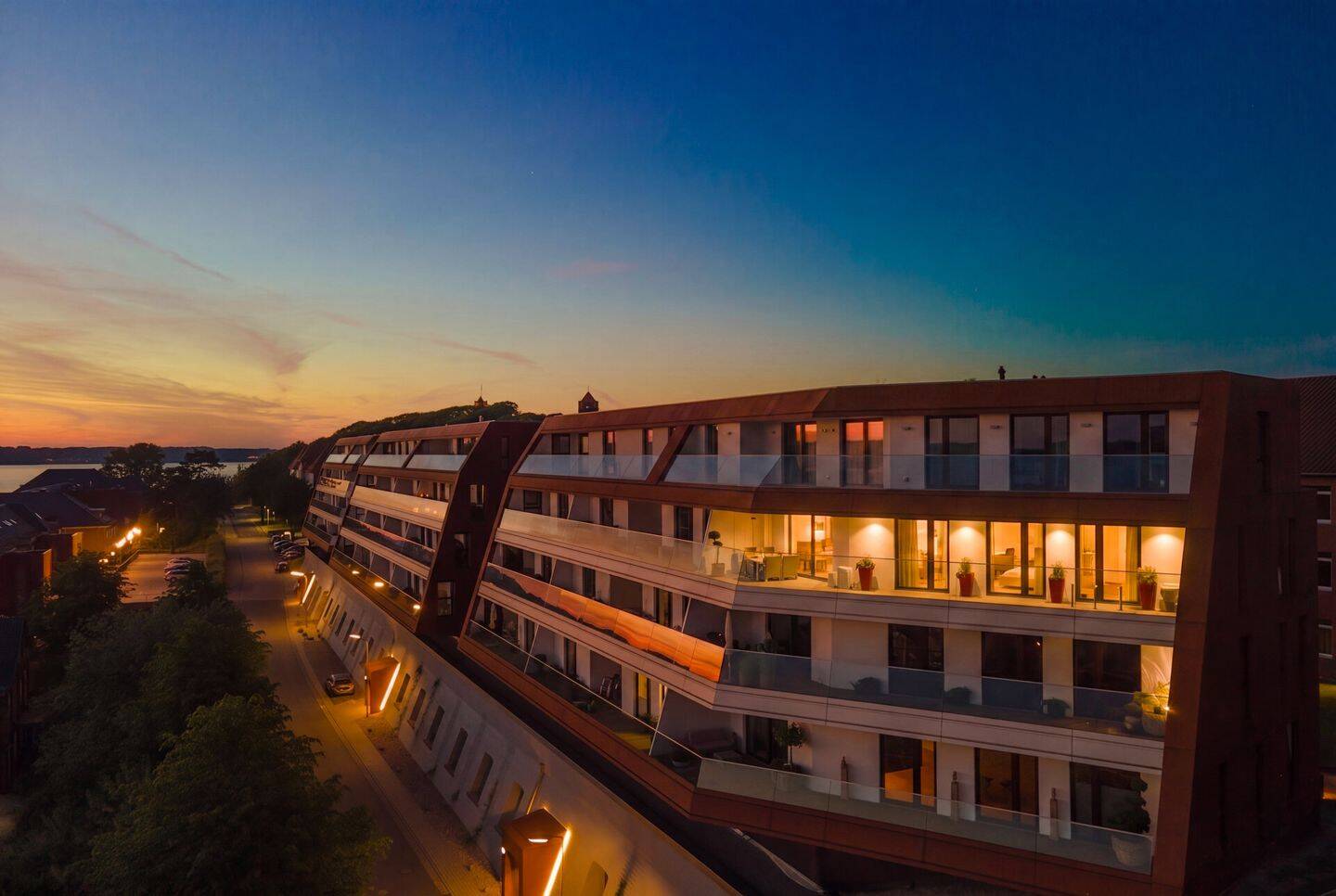 Exklusiv wohnen mit Panoramablick – Penthouseähnliche Eigentumswohnung in bester Lage von Sonwik, 24944 Flensburg (Fruerlund Mürwik)
