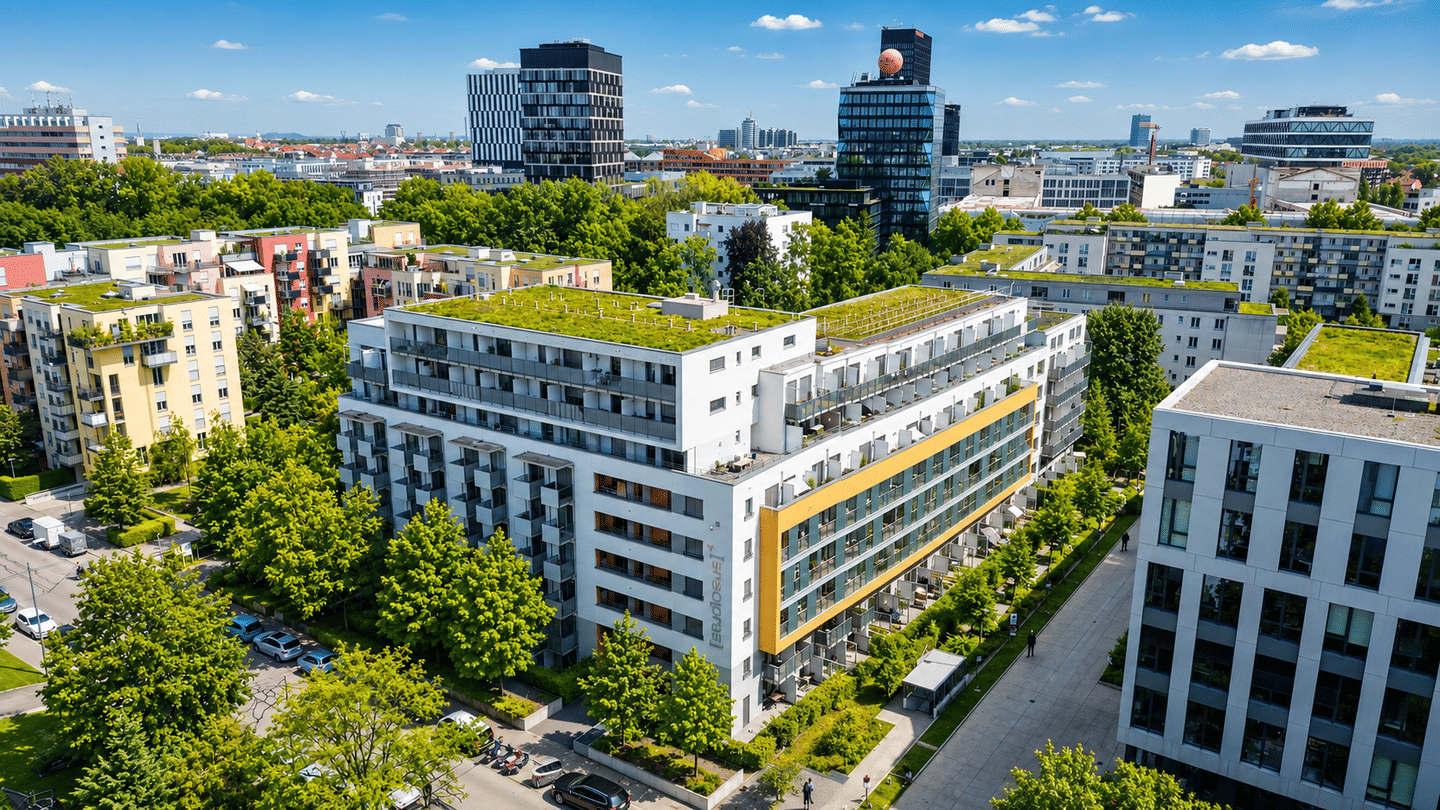 Neuwertiges 1-Zimmer Apartment in Parklage in München/Haidhausen, 81669 München (Au-Haidhausen Ramersdorf-Perlach)