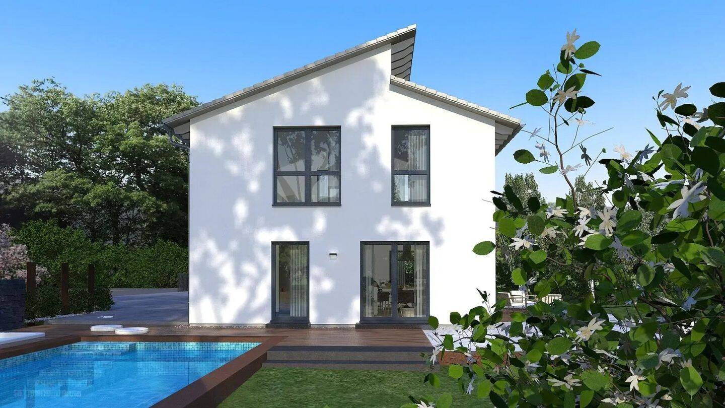 Moderner Wohnkomfort trifft Innovative Architektur – Einfamilienhaus im modernen Design, 44867 Bochum (Höntrop Leithe Sevinghausen Wattenscheid Westenfeld)