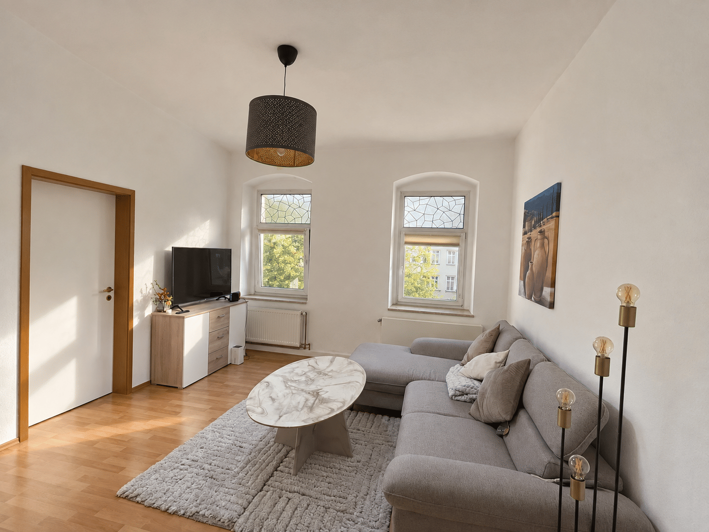 Stilvolle 2-Raum-Wohnung mit gehobener Innenausstattung & EBK im Hechtviertel, 1097 Dresden (Innere Neustadt Leipziger Vorstadt Pieschen-Nord/Trachenberge Äußere Neustadt)