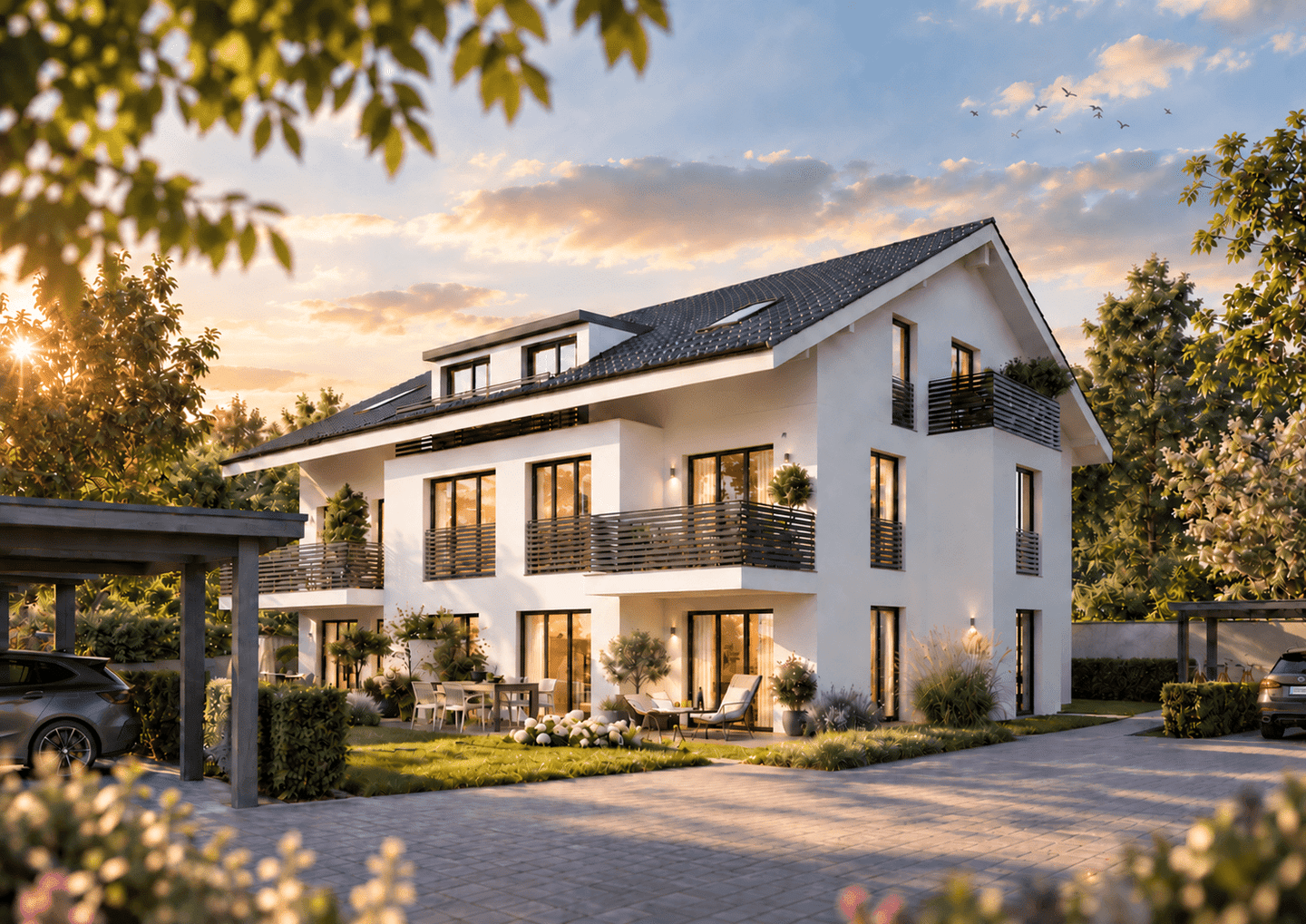 Neubau – Kompakte 2 Zimmer-Wohnung wunderschöner Lage, 85604 Zorneding