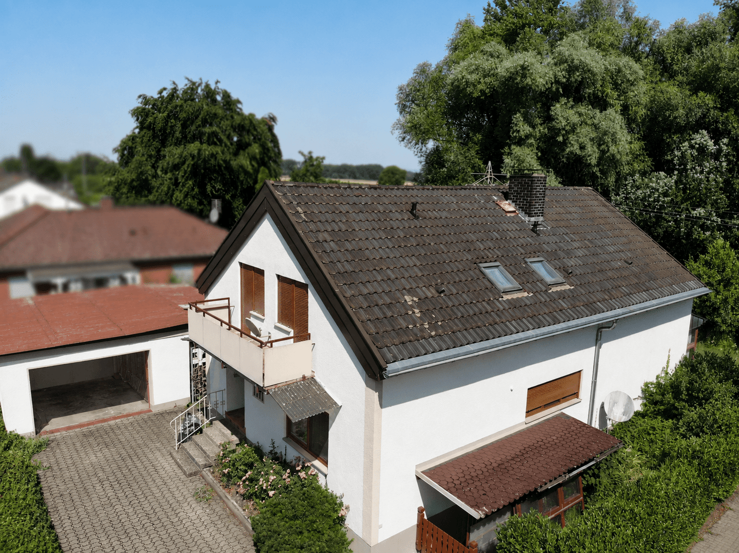 Familienidylle mit Kamin, Wintergarten und großem Garten in Leimersheim, 76774 Leimersheim