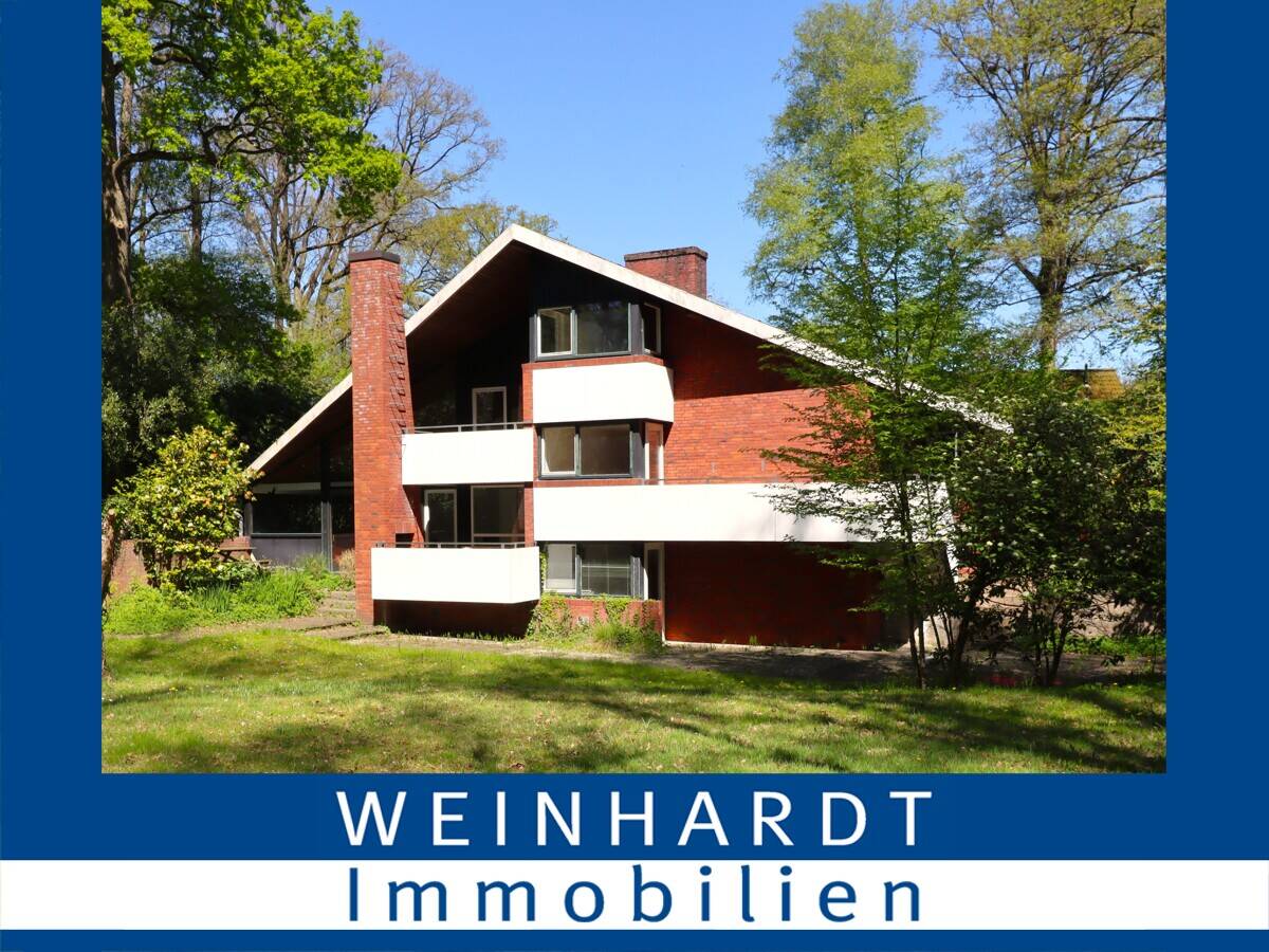 Architektenhaus mit parkähnlichem Traumgrundstück in Hamburg-Volksdorf, 22359 Hamburg (Wandsbek Bergstedt Rahlstedt Volksdorf)