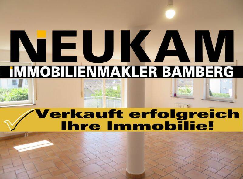 WARUM NICHT HALLSTADT-DÖRFLEINS? OFFENE 3-ZIMMER-WOHNUNG(=SOFORT FREI)MIT BALKON FÜR 196.000,-EURO, 96052 Bamberg (Bamberg Gartenstadt Hirschknock Kramersfeld)