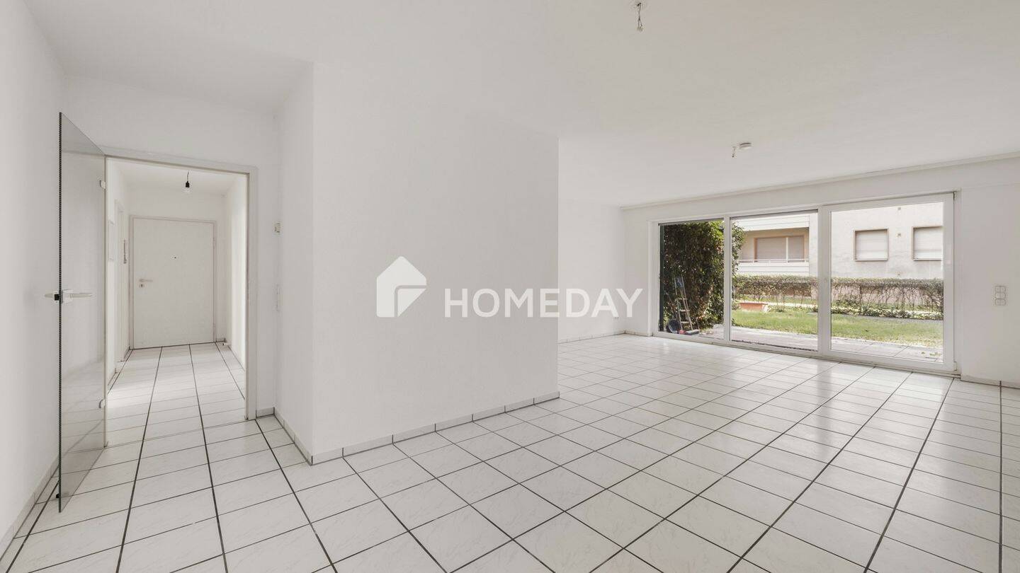 Terrassentür auf, Alltag aus: 2 Zimmer, 69qm, Fußbodenheizung & Tiefgaragenstellplatz – bezugsfrei, 50735 Köln (Nippes Niehl Riehl Weidenpesch)