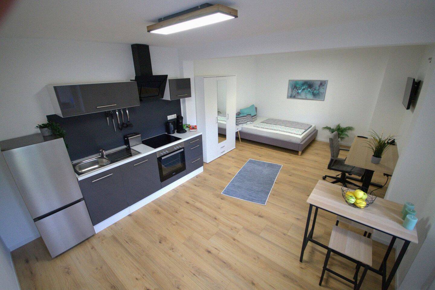 Modernes 1-Zimmer-Apartment möbliert vollausgestattet befristet, 96050 Bamberg (Bamberg)