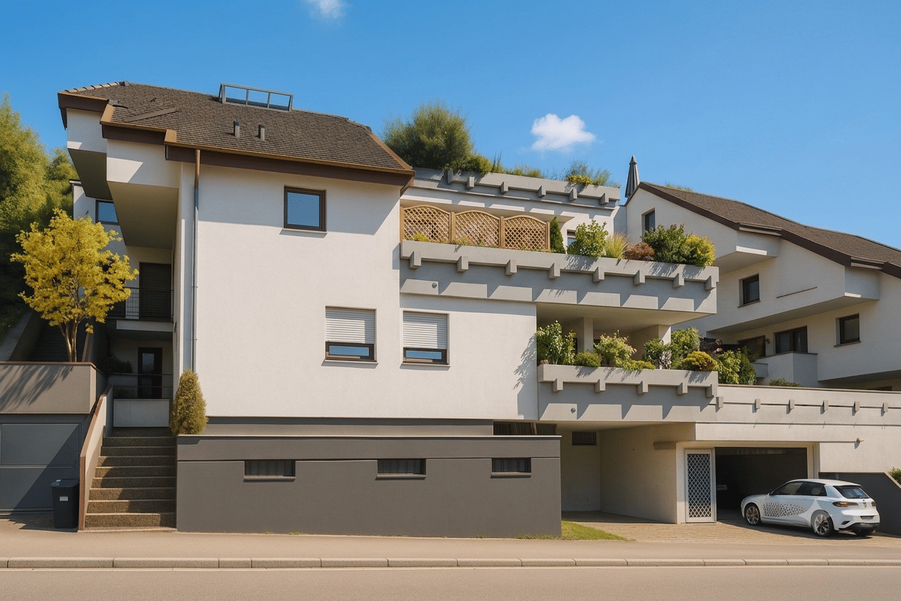 Moderne bezugsfreie 2,5-Zimmer-Wohnung mit sonniger Terrasse und Tiefgarage in Esslingen-Krummenacker, 73733 Esslingen am Neckar