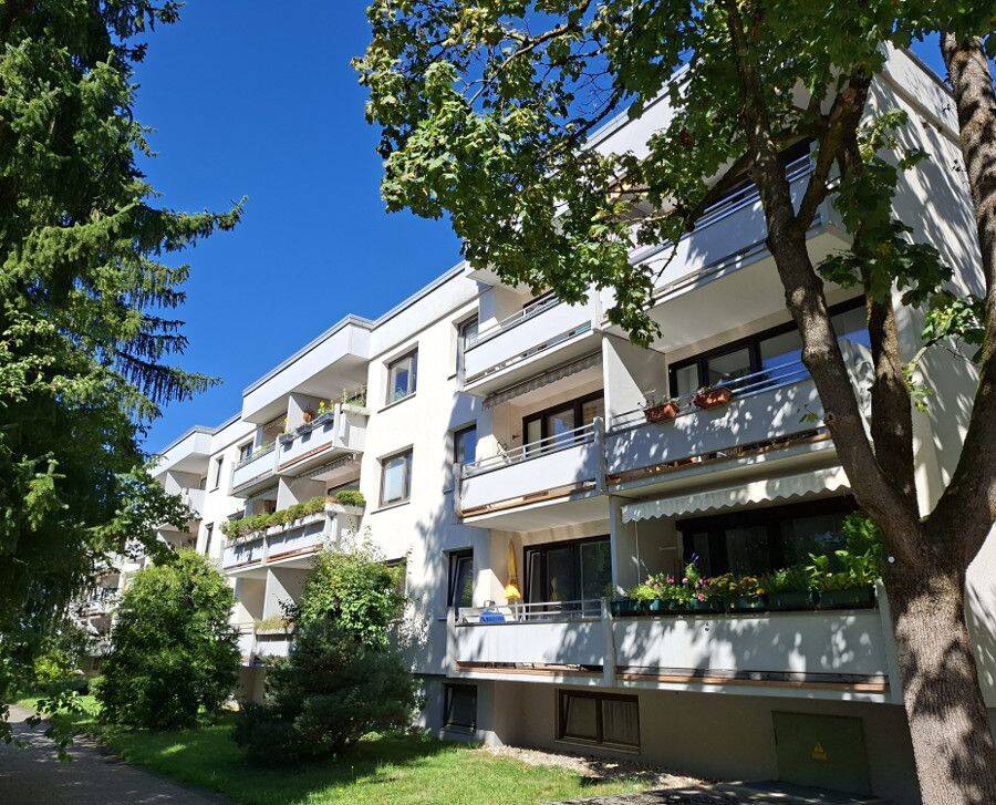 München-Forstenried: Sofort beziehbare 2-Zimmer-Wohnung im 1.OG, ca. 54 m² Wohnfläche mit Südbalkon, 81476 München (Thalk. Obersendl.-Forsten-Fürstenr.-Solln)