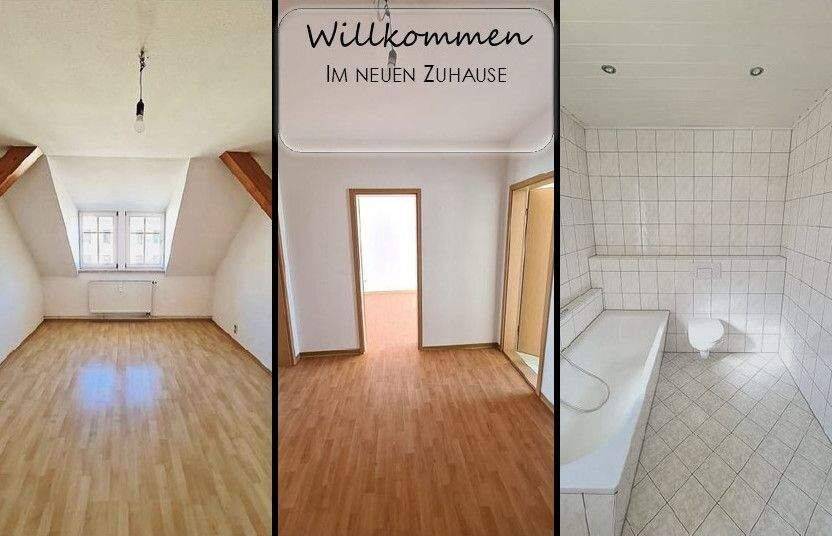 Klingt gut? Hübsche Zwei-Zimmer-Wohnung mit Balkon, 9131 Chemnitz (Ebersdorf Hilbersdorf)