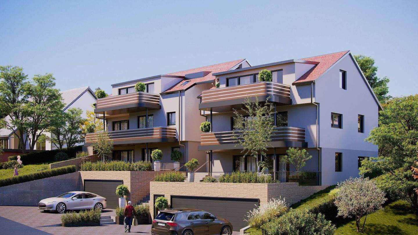 Effizienz trifft Weitblick: Neubau-Investment mit Panoramablick & Full-Service, 89155 Erbach