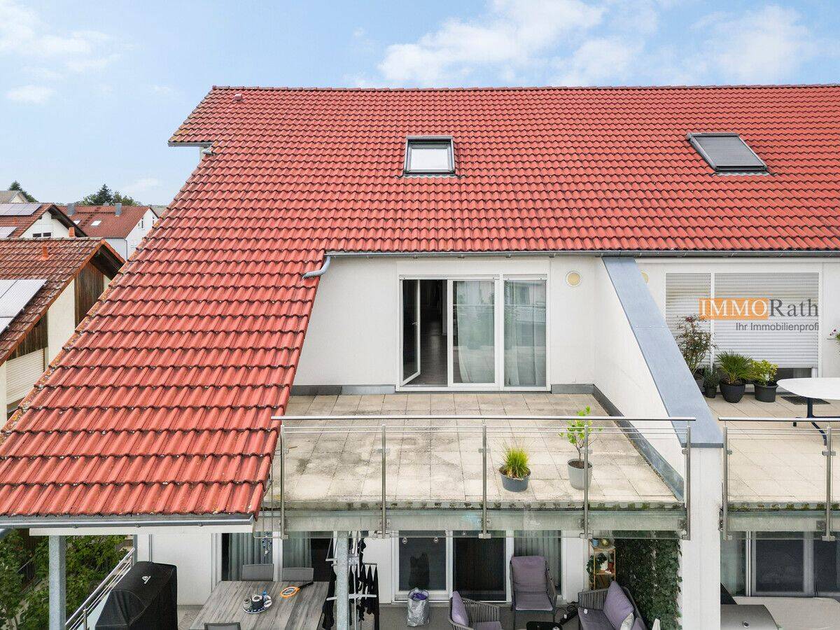IMMORath.de – Großzügige Maisonettewohnung mit 5 Zimmern und Balkon mit Aussicht, 76456 Kuppenheim