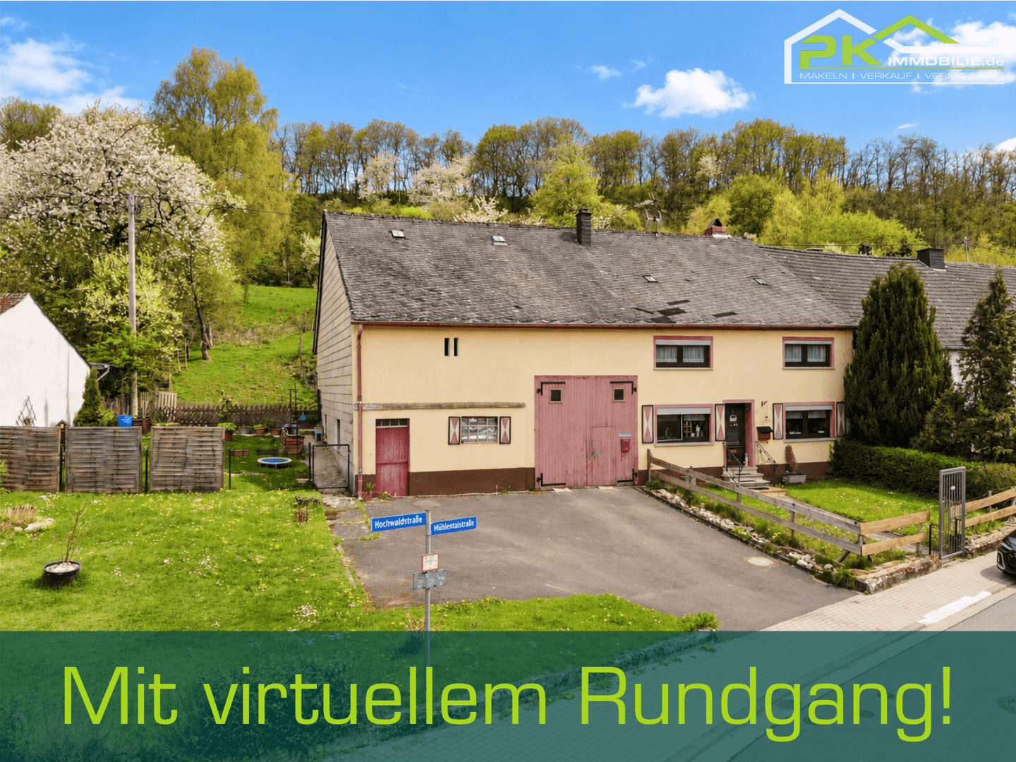Viel Platz für Haus, Hobby und Garten: Reihenendhaus auf rund 2.915 m² Grundstück in Deuselbach, 54411 Deuselbach