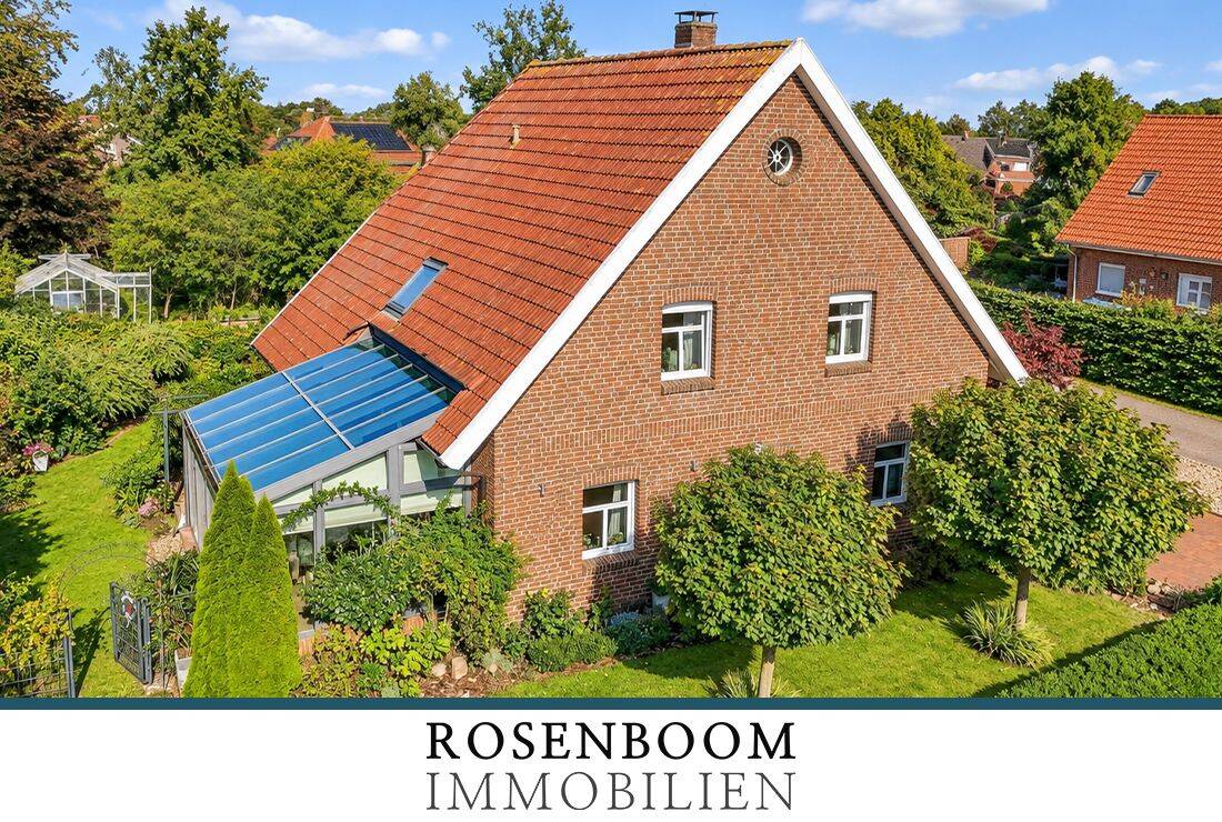 Viel Raum für Ihre Wohnideen – großzügiges Einfamilienhaus mit Wintergarten in Bunde, 26831 Bunde