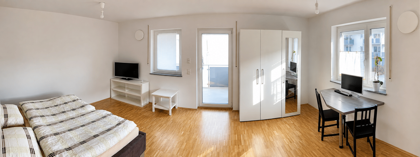 Vermietetes 1-Zimmer-Apartment in Ingolstadt – Balkon, Aufzug, EBK und Tiefgarage, 85049 Ingolstadt