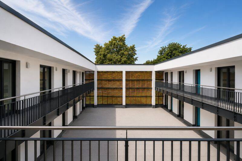 Neubau: 2-Zimmer- Eigentumswohnung in einem KFW-55-Effizenzhaus mit Wärmepumpe und Photovoltaik in Basdorf, 16348 Wandlitz