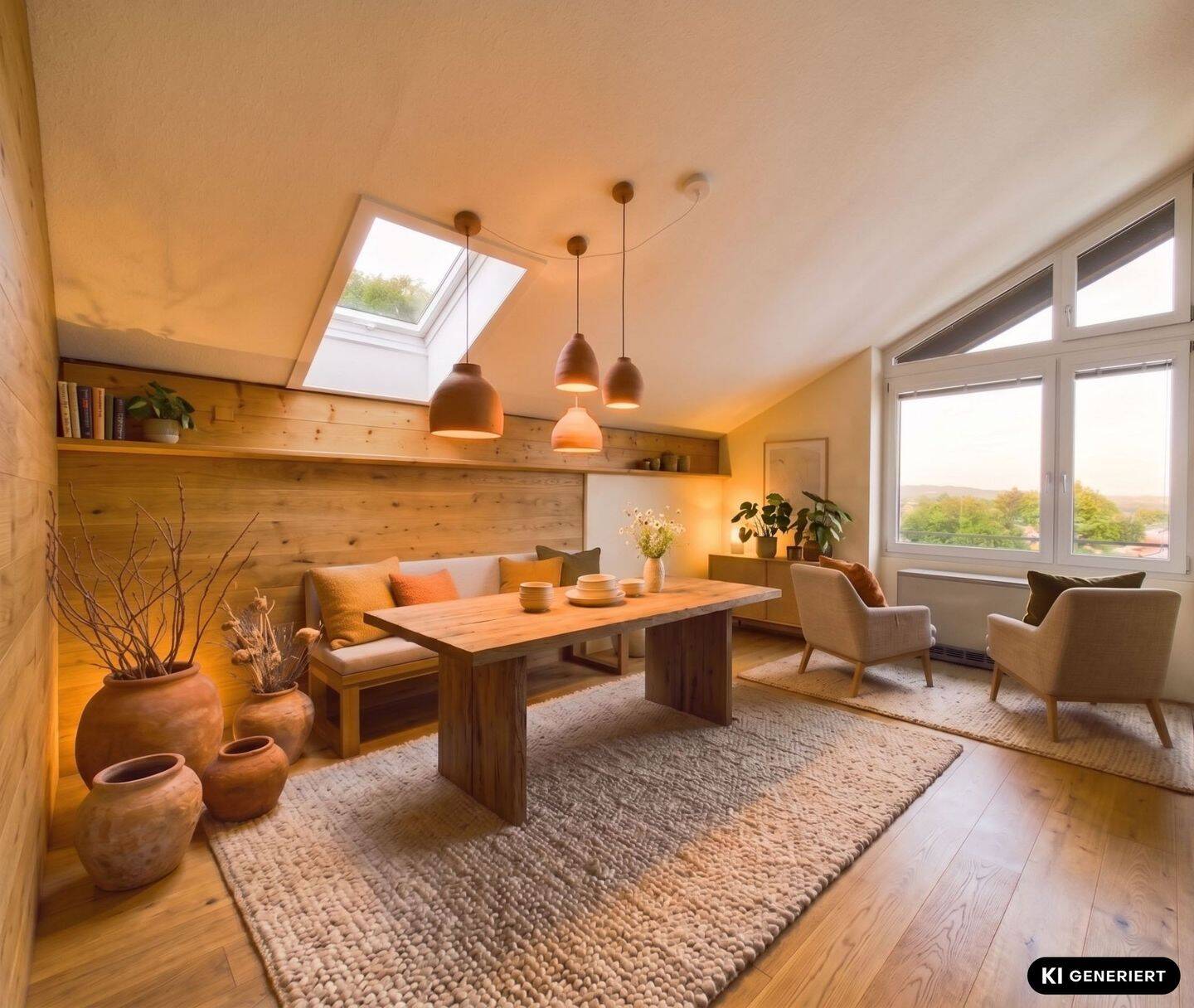 Helle Dachgeschosswohnung mit Weitblick, 83075 Bad Feilnbach