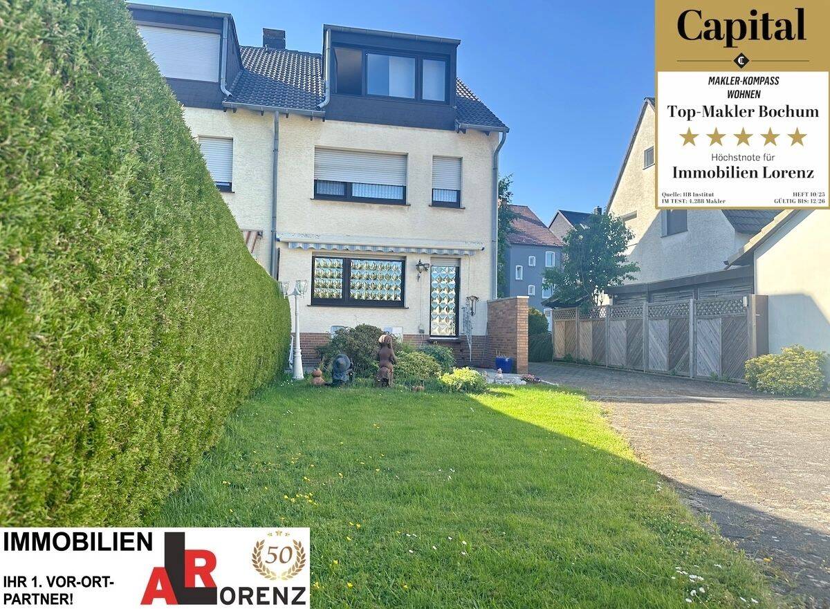 LORENZ-Angebot in Linden: 1-Fam.-REH mit 2 Einliegern. Rd 190 m² Wfl.-2 Wohnungen sofort freiwerdend, 44879 Bochum (Dahlhausen Linden)