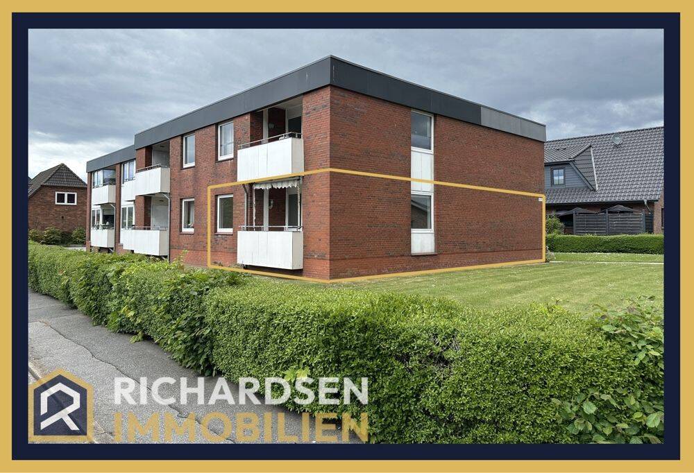 Gut vermietete, gepflegte 3-Zimmer Wohnung in Niebüll, 25899 Niebüll