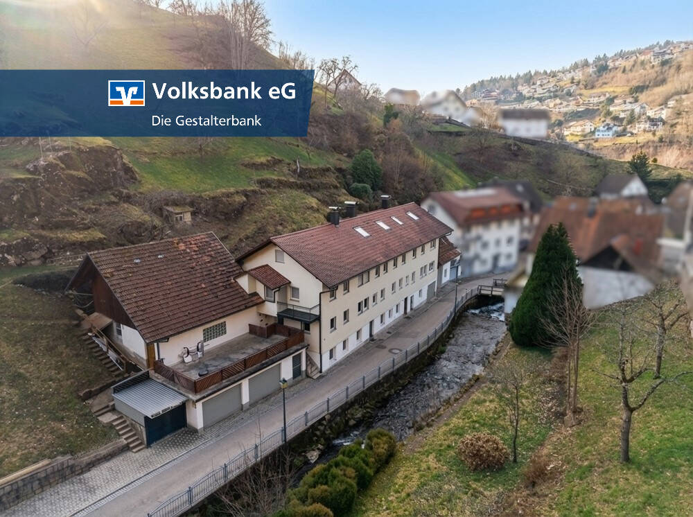 ***Viel Potenzial in großem Haus auf großzügigem Grundstück – 4 Wohnungen in Bad-Peterstal***, 77740 Bad Peterstal-Griesbach