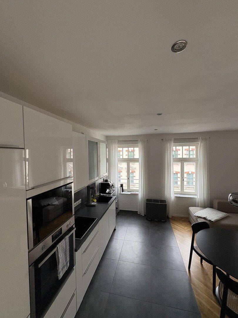 Neu sanierte 3-Zimmer-Wohnung mit Luxus-Einbauküche & großem Balkon zu vermieten, 4177 Leipzig (Altlindenau Lindenau)