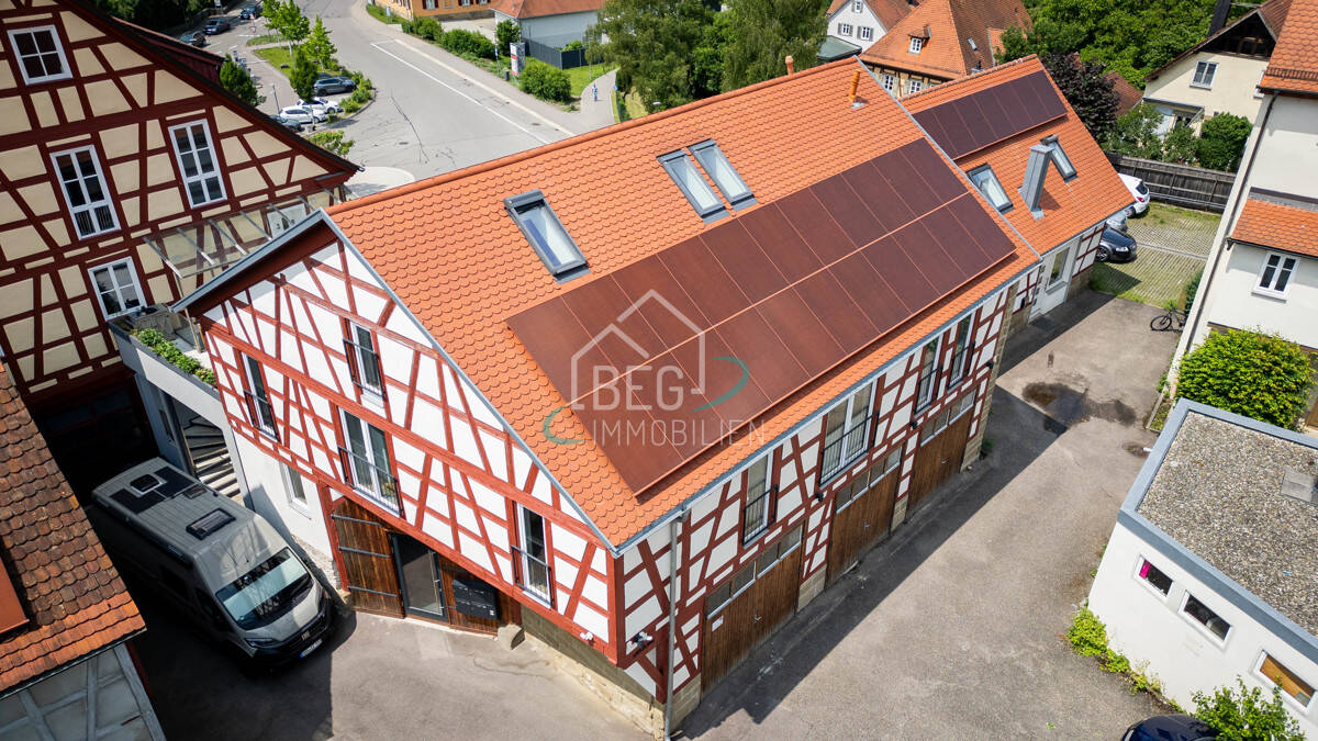 Fachwerk trifft Loxone & PV: Wohnen + 264 m² Büro in Schwäbisch Hall, 74523 Schwäbisch Hall
