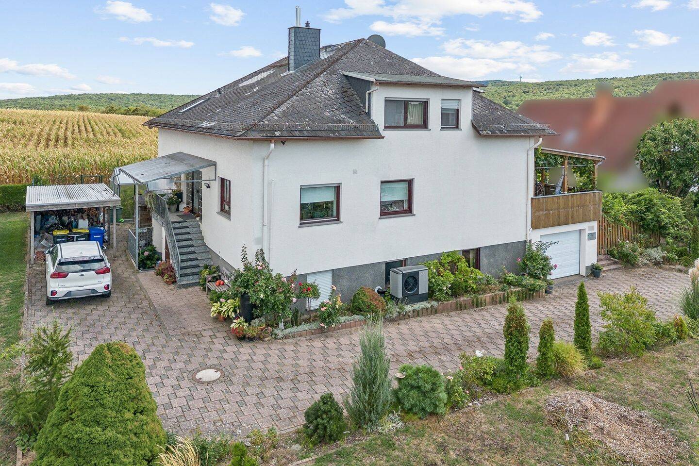 Gepflegt + naturnah + frei verfügbar : Großes Ein-Zwei-Parteien-Haus, auch teilgewerblich nutzbar, 61239 Ober-Mörlen