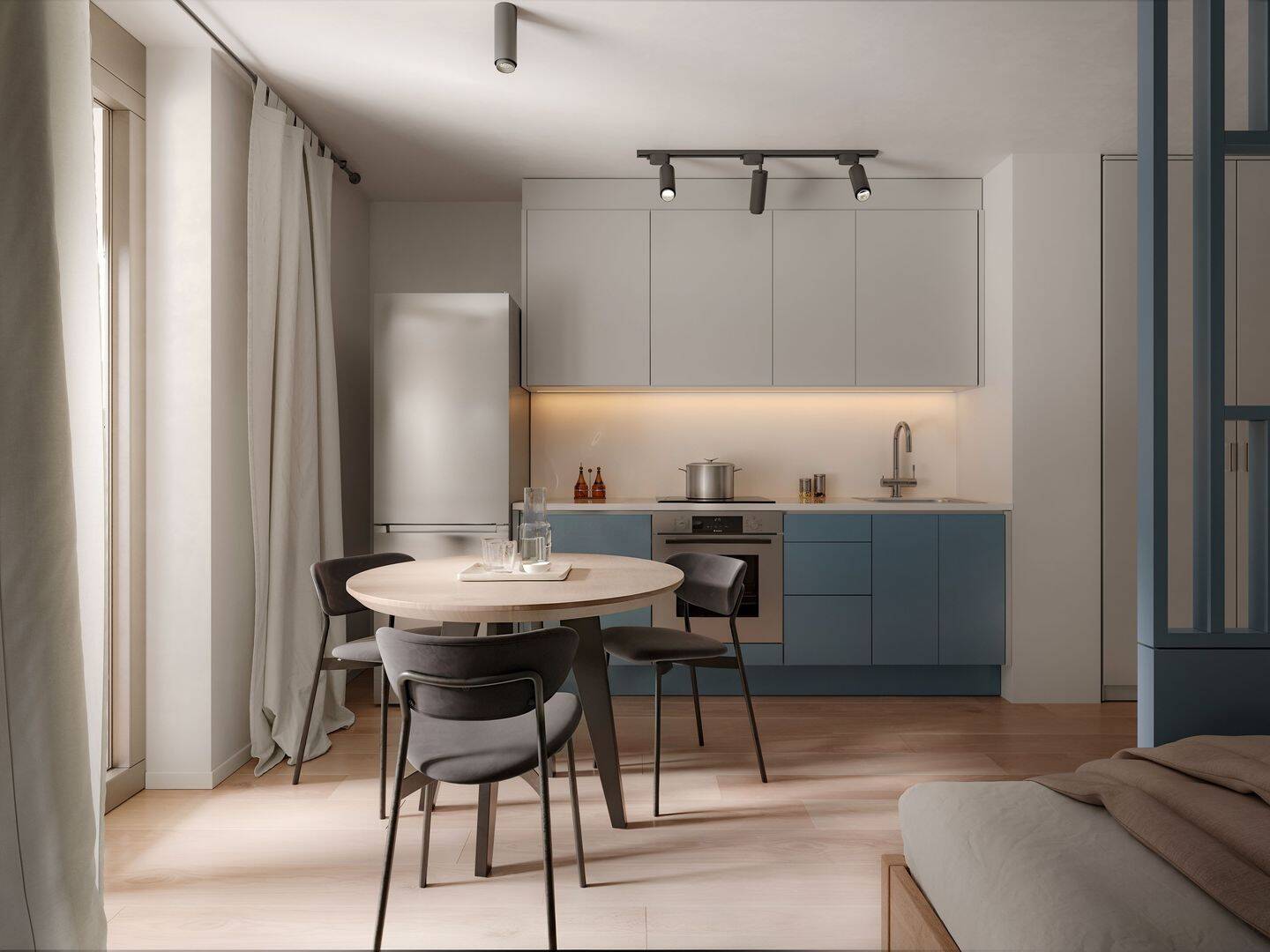 *Vollmöbliertes* 1-Zimmer-Apartment mit Balkon & TG inklusive |  KfW 40 | KFN | QNG | doppelter Steuervorteil, 90762 Fürth (Innenstadt)