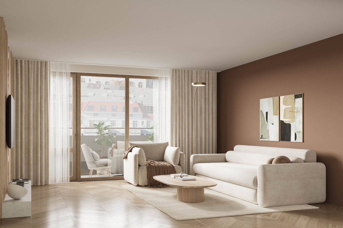 3-Zimmer-Neubau-Penthouse-Wohnung mit einer Dachterrasse und Fahrstuhl nur 300 Meter vom Kudamm!, 10629 Berlin (Charlottenburg-Wilmersdorf Charlottenburg)