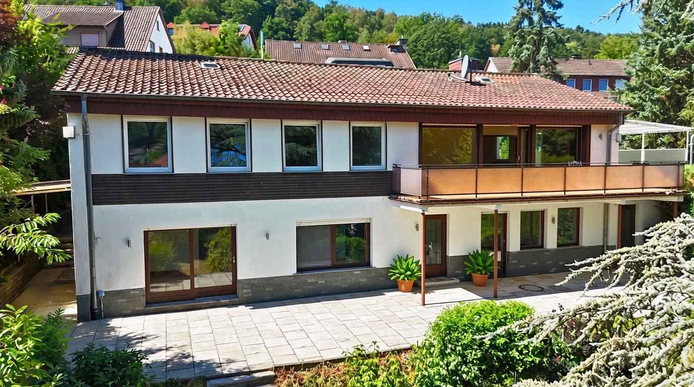EINFAMILIENHAUS MIT EINLIEGERWOHNUNG AUF TRAUMGRUNDSTÜCK MITTEN IN BAD ORB, 63619 Bad Orb